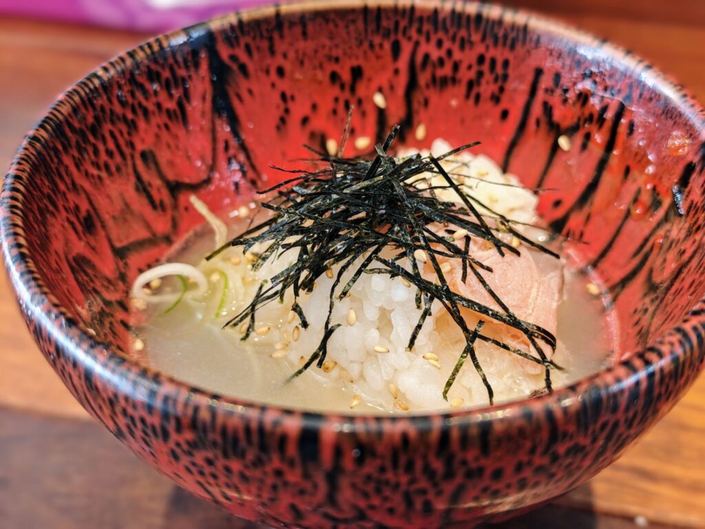 波の 渋谷東店のお茶漬け