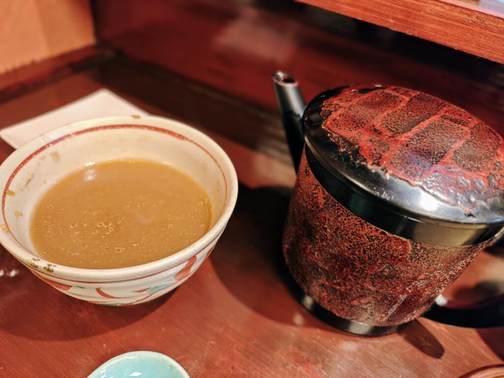 ときそばの蕎麦湯