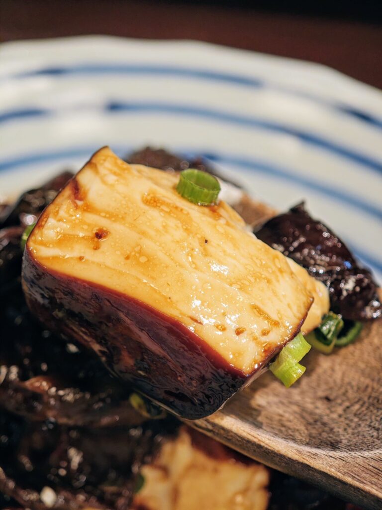 ときそばの肉豆腐